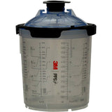 3M PPS Series 2.0 Spray Cup System Kit, Standard (22 fl oz, 650 mL), 125 Micron Filter, 1 kit per case - 26026