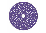 3M Cubitron II 737U Hookit Clean Sanding Abrasive Disc LD177A - 150 mm, 500/CV, Multihole, 400+ - 51428
